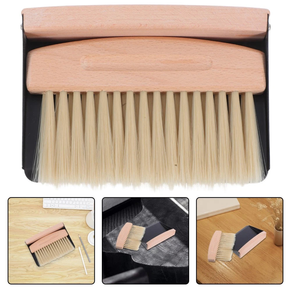 Mini Broom Dustpan Small and Brush Set Brooms for Sweeping Indoor Handheld