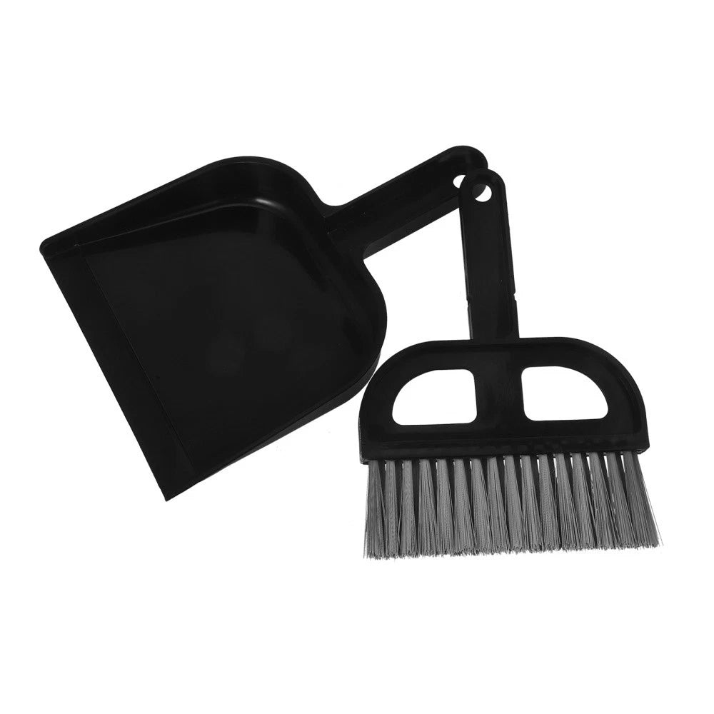 Broom Dustpan Set Small Sweeping Countertop Brush Car Cleaning Interior