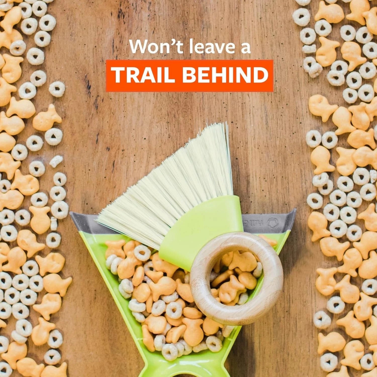 Tiny Team Mini Broom & Dustpan Set - Eco-Friendly Compact Cleaning Solution