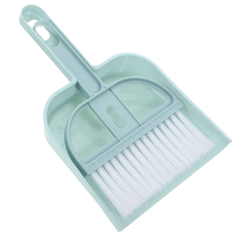 Mini Broom Dustpan Set Cleaning Tools for Housekeeping Horse Hair