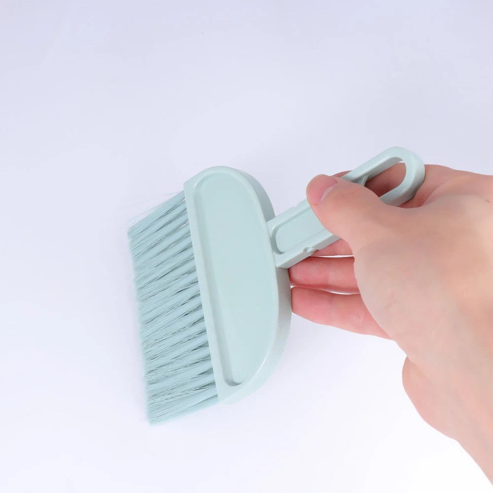 2 Sets Mini Dustpan Broom Small Animal Cage Cleaner Kit