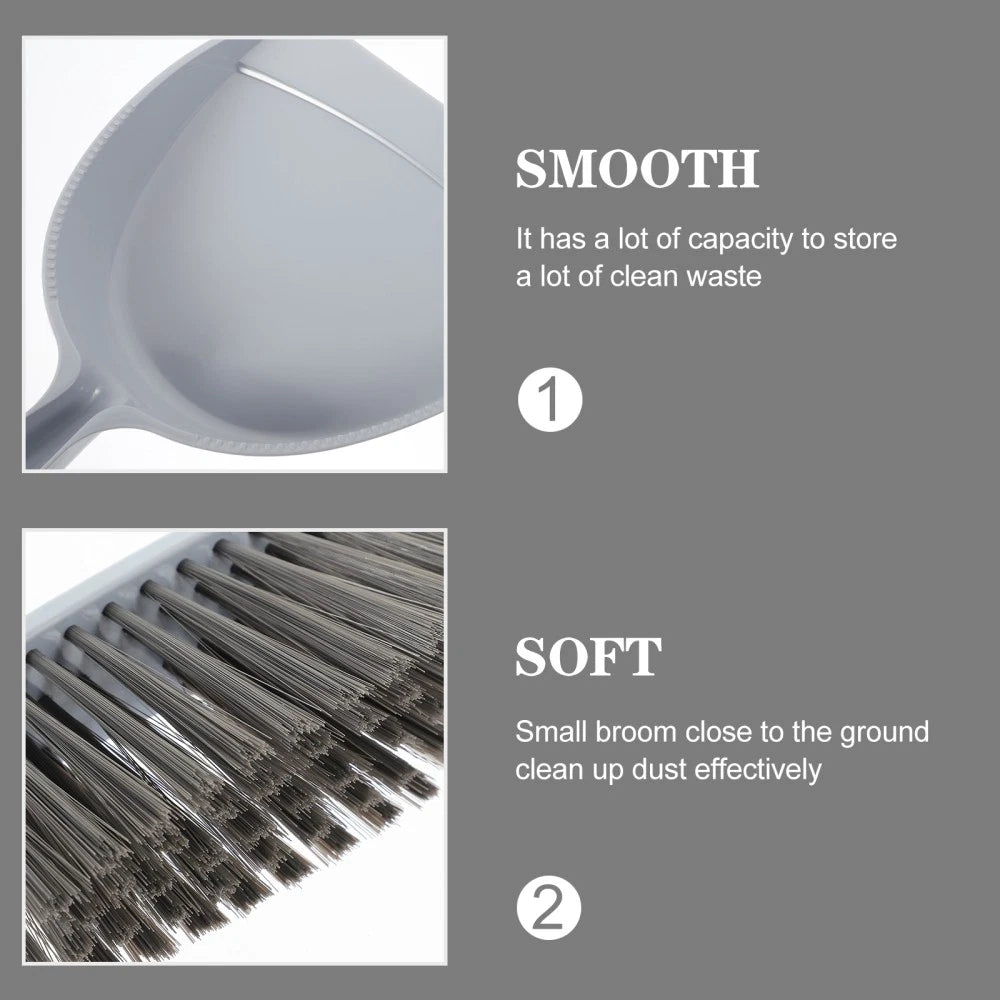 5 Pcs Broom Dustpan Child Mini Cleaning Brush for Table Small Hand