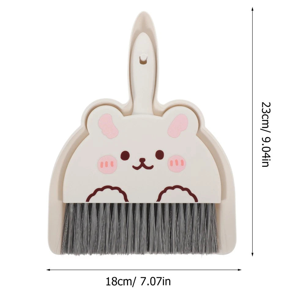 Mini Broom Set Child and Dustpan Detail Cleaning for Housekeeping