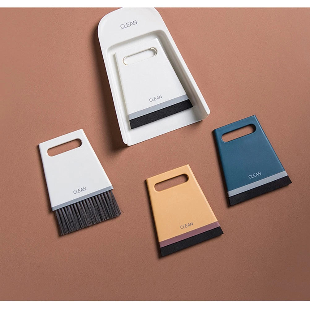 Cleaning Brush Set Home Brushes Mini Broom and Dustpan Household Supplies