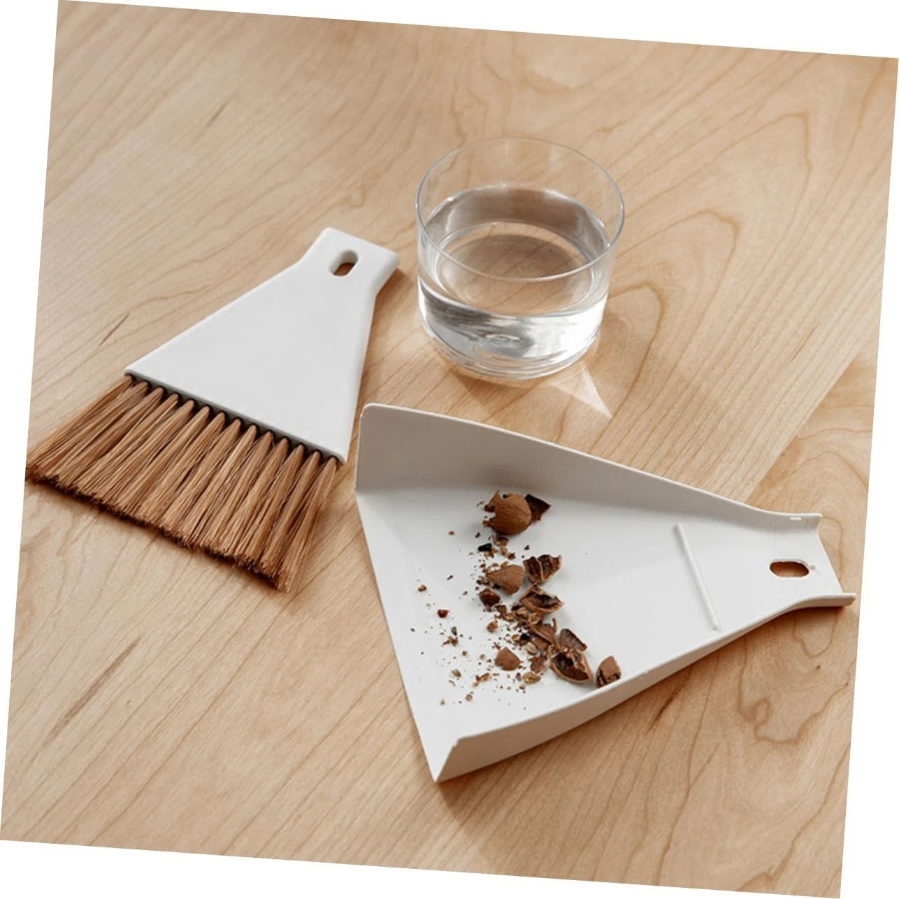 2set Mini Broom Dustpan Set Cleaning Brush for Desktop Small Spaces for Compu...