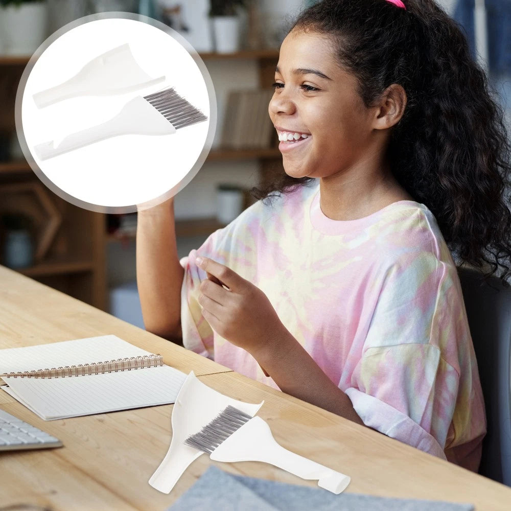 Mini Dustpan Broom Set Compact Cleaning Tools Brush Portable Gadgets for Home