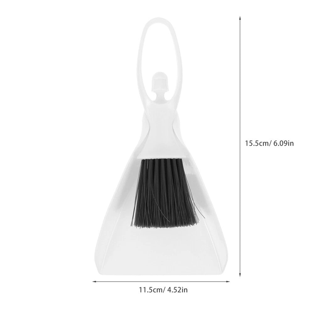 1 Set of Hamster Small Broom Dustpan Set Mini Cleaning Brush with Dustpan for