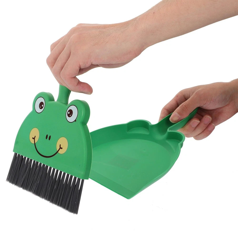 Desktop Cleaning Brush Set Small Broom Convenient Mini And Dustpan