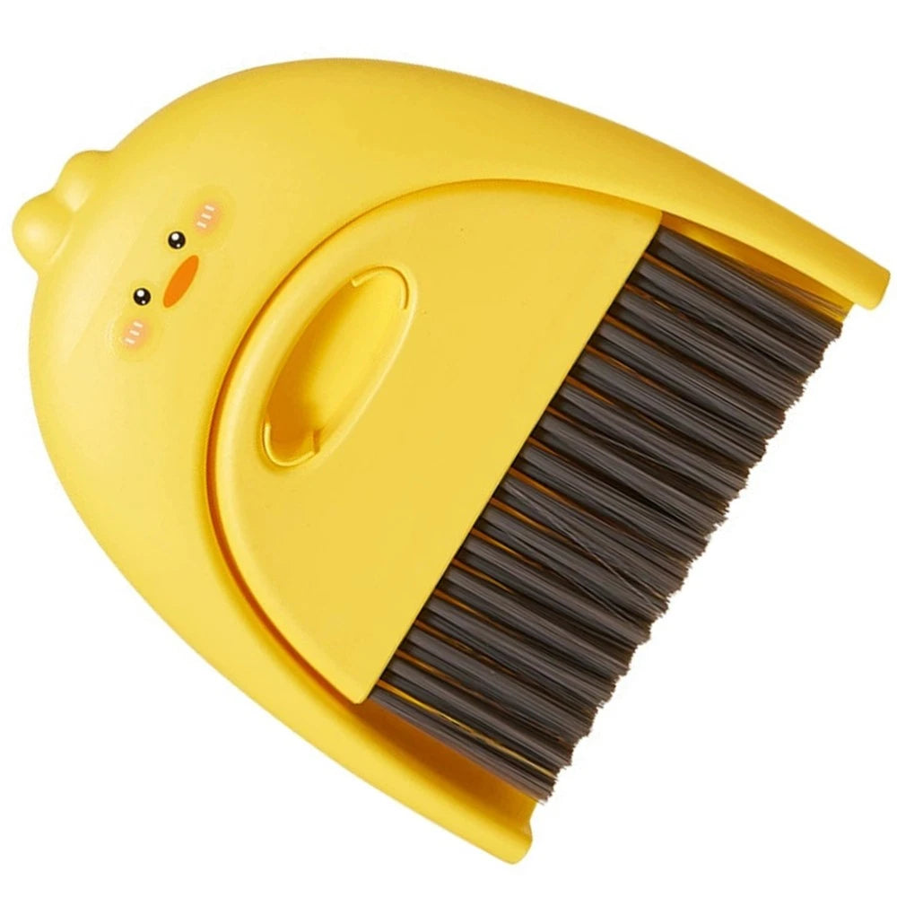 Mini Dustpan Set Baby Child Tabletop Cleaning Brush and Portable Broom