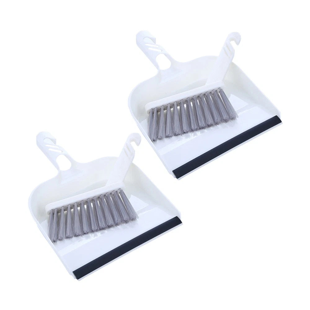 2 Sets Kitchen Cleaning Mini Dustpan and Brush Broom Child Small Accessory Hand