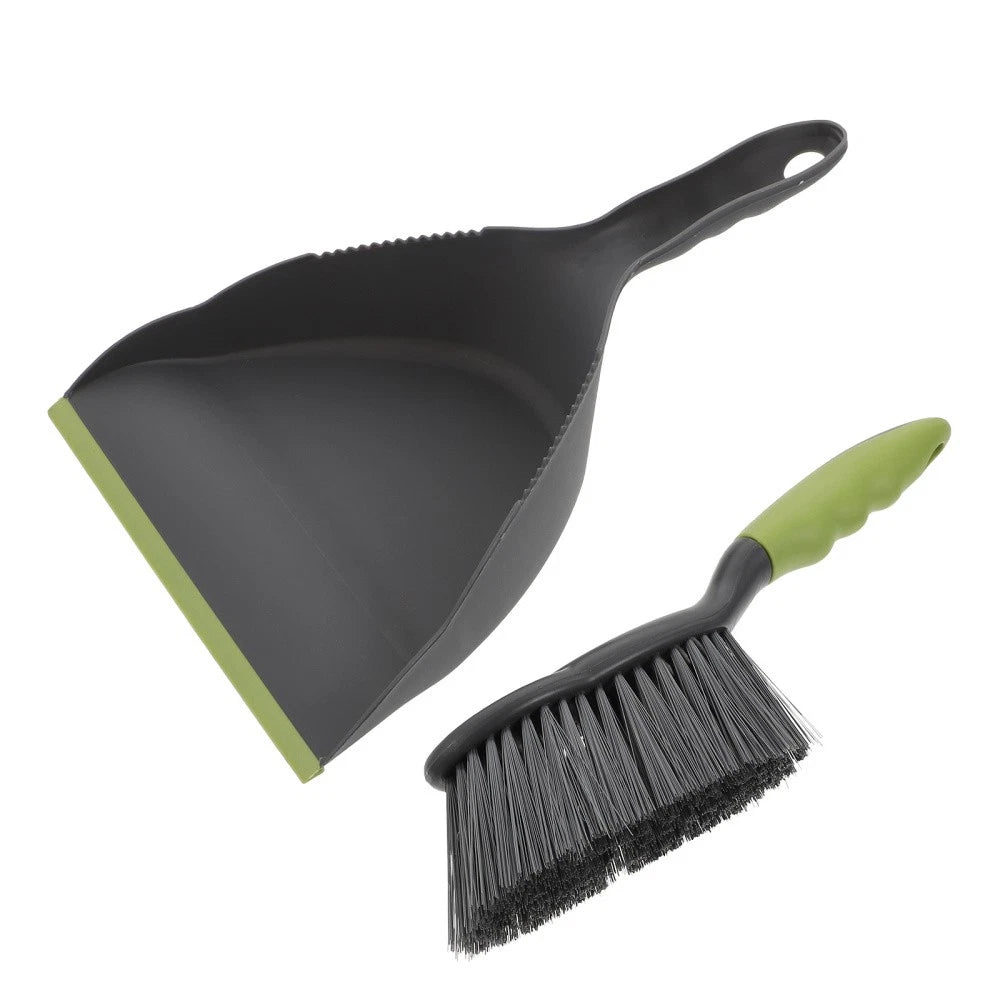 1 Set of Mini Desktop Cleaning Broom and Dustpan Household Keyboard Brush