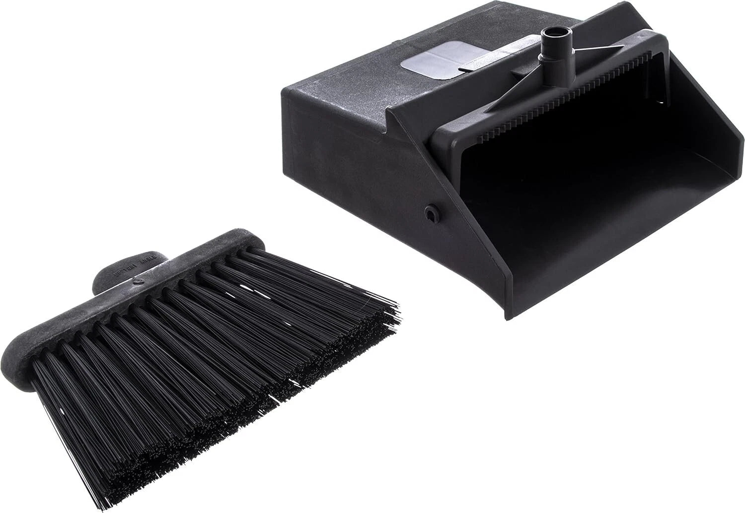 Lightweight Duo-Pan Broom Set with Pivoting Dustpan for Effortless Cleaning