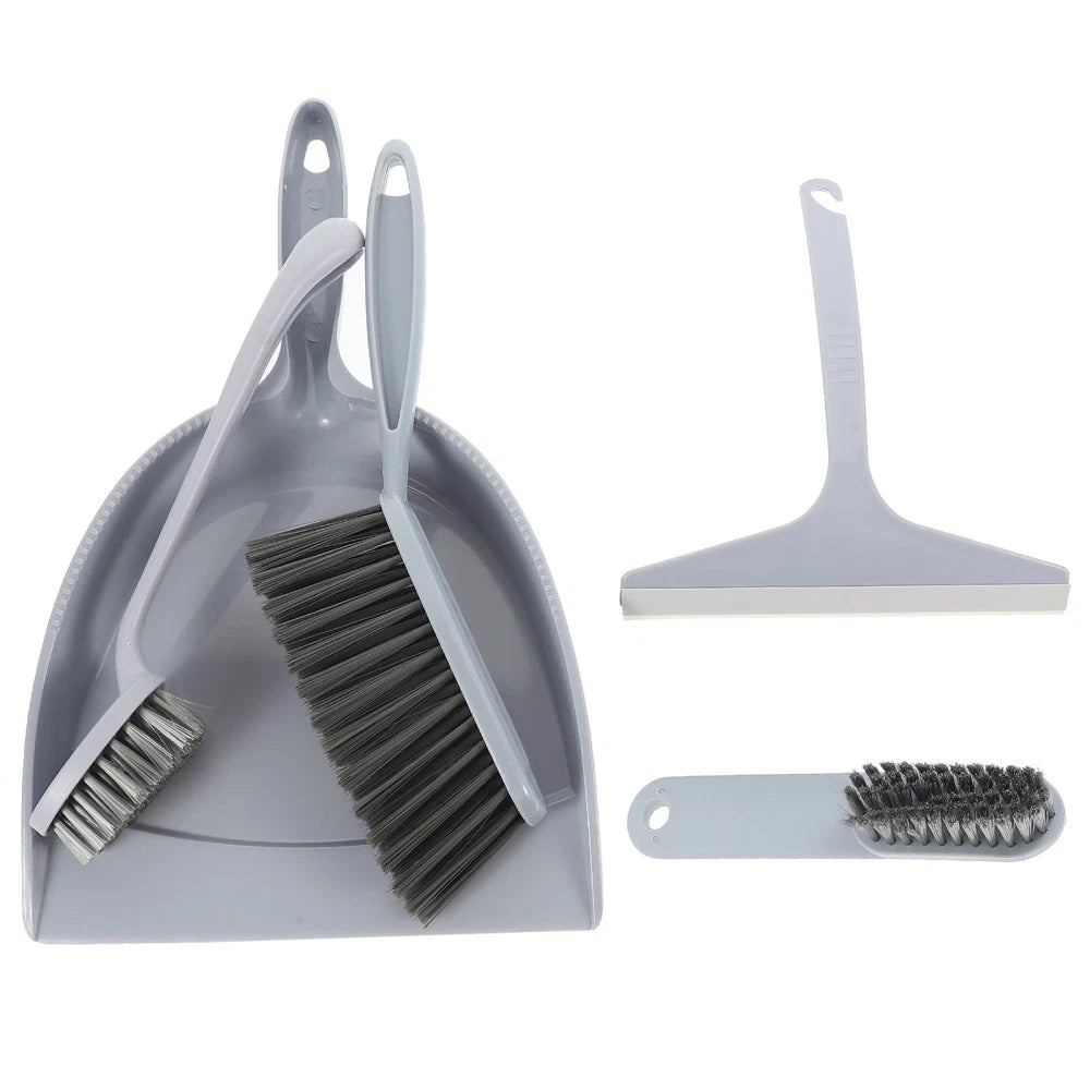 5 Pcs Broom Dustpan Child Mini Cleaning Brush for Table Small Hand