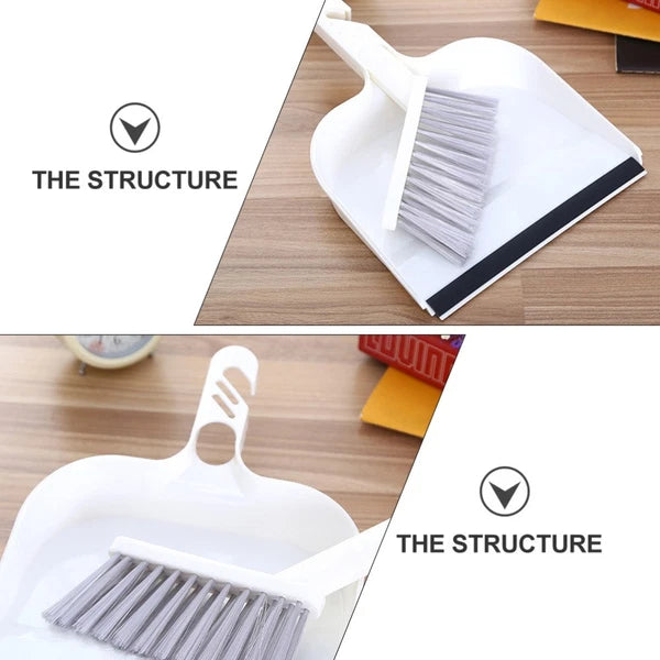2 Sets Kitchen Cleaning Mini Dustpan and Brush Broom Child Small Accessory Hand