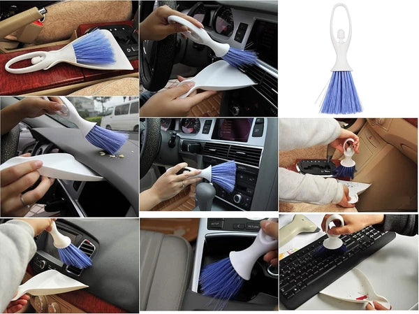 Hand Broom and Dustpan Set, Mini Brush Nesting Tiny Cleaning Whisk, Ergonomic Gr