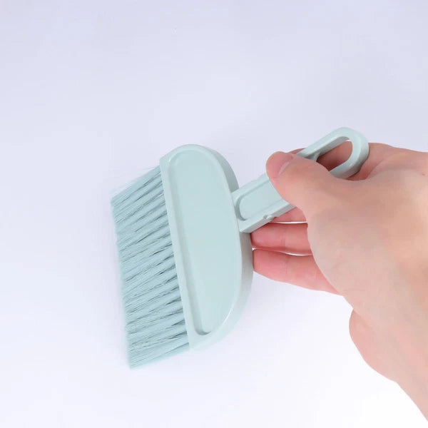 2 Sets Mini Dustpan Broom Pet Cage Cleaning Supplies Small Brush