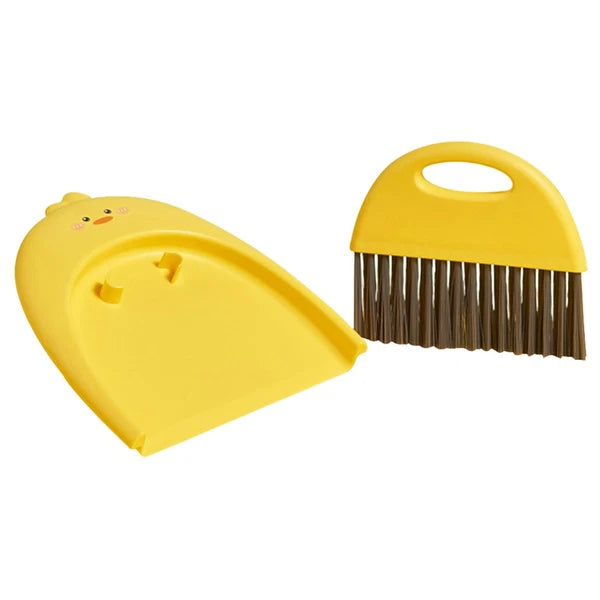 Mini Dustpan Set Baby Child Tabletop Cleaning Brush and Portable Broom