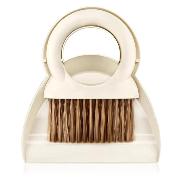 Mini Hand Broom and Dustpan Set Small Brush and Pan for Cleaning Home Camping...