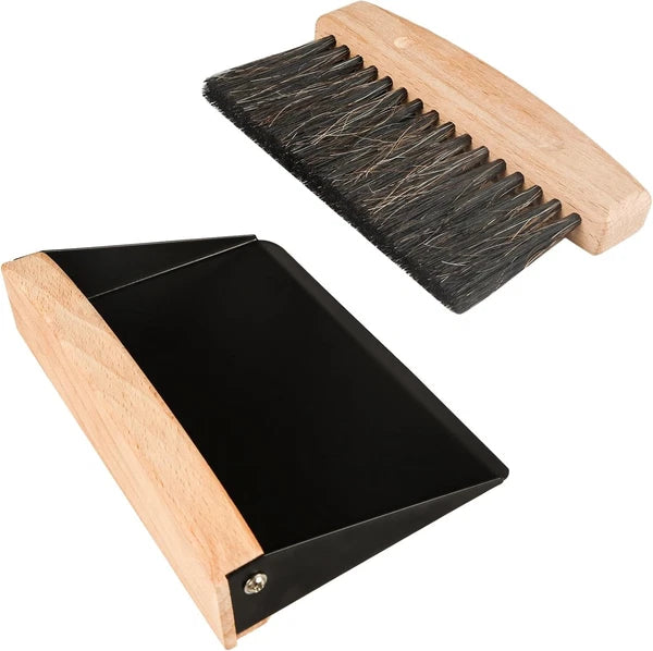 Small dustpan and brush set, mini hand broom and dustpan set