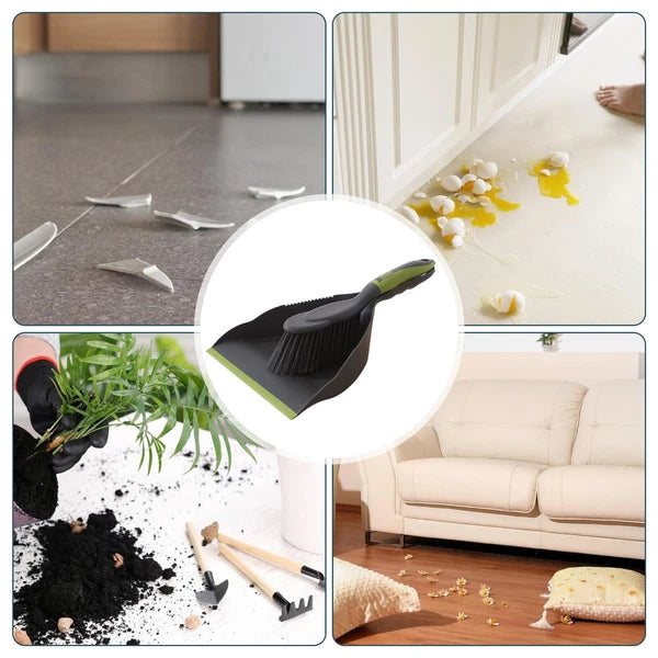Dust Broom And Pan Set Household Cleaning Kit Handheld Hand Broom And Pleasant