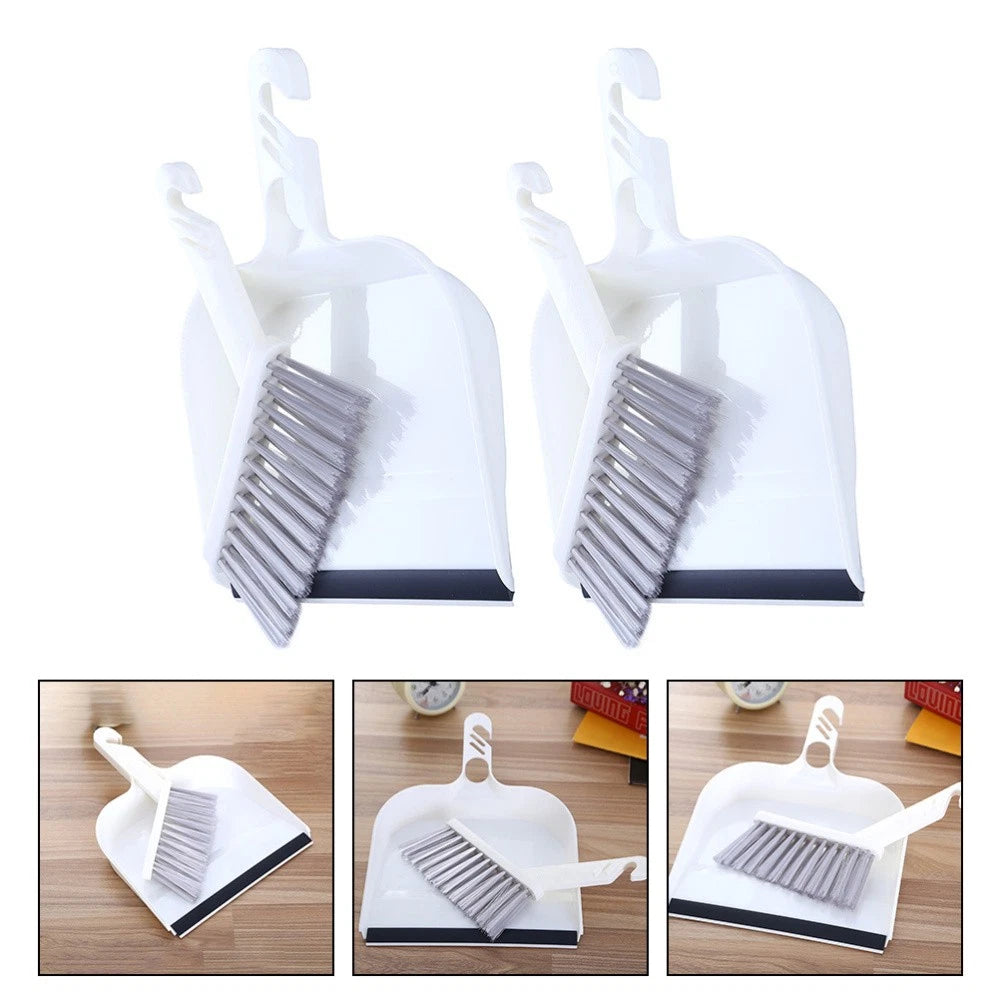 2 Sets Kitchen Cleaning Mini Dustpan and Brush Broom Child Small Accessory Hand