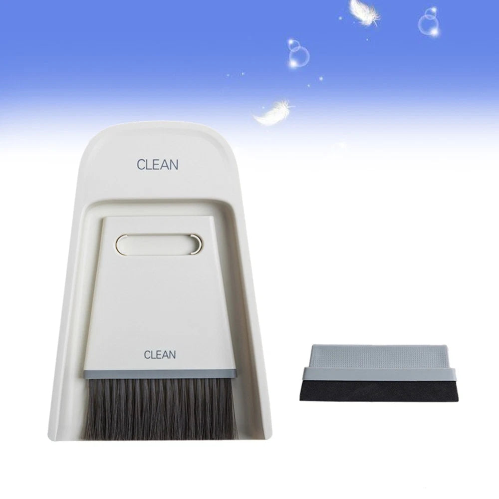 Cleaning Brush Set Home Brushes Mini Broom and Dustpan Household Supplies