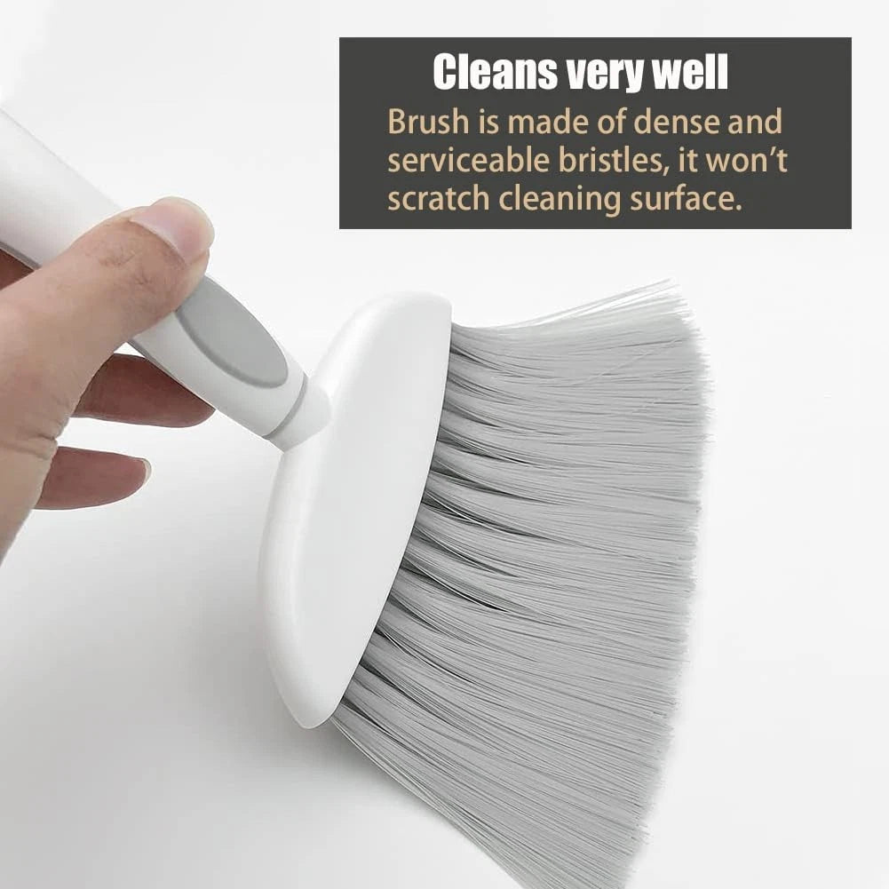 Dust pan, Mini Dustpan and Brush Set, Small Broom and Dustpan Set, Small Hand...