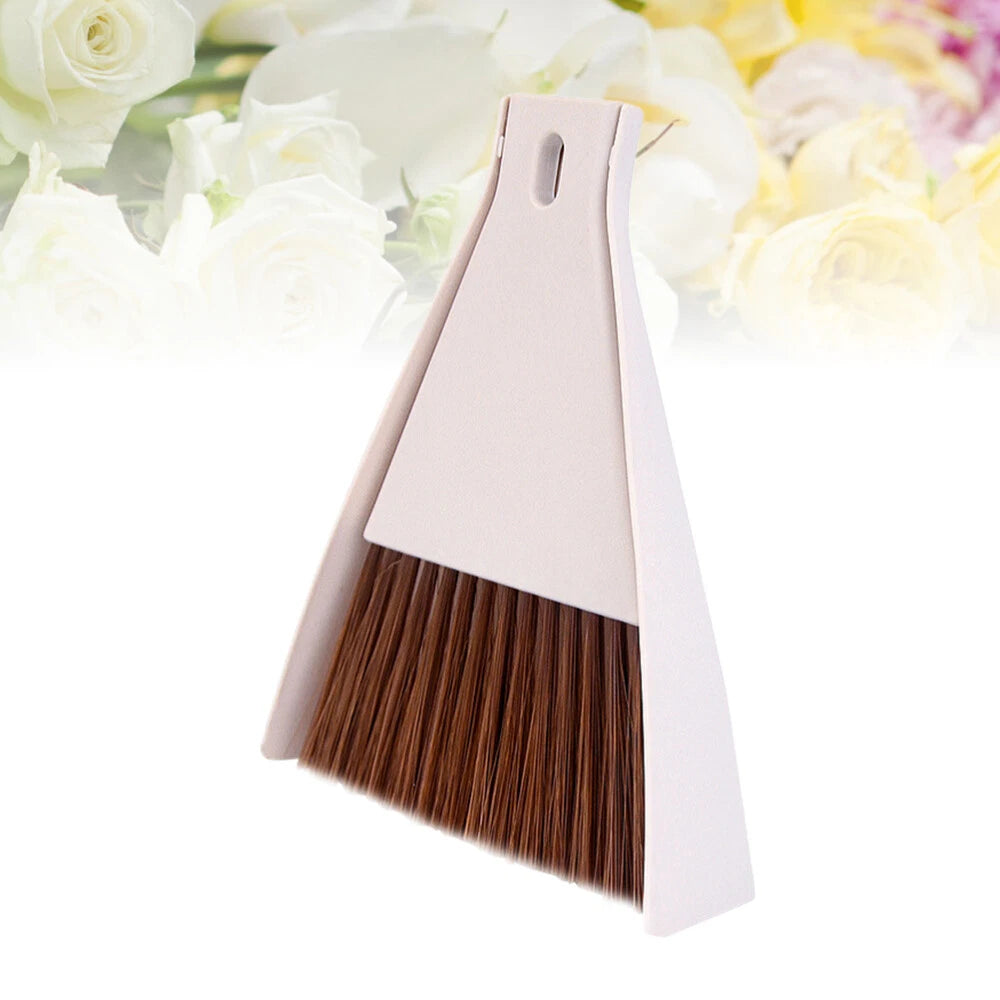 Household Cleaning Desktop Tool Broom Set Small and Dustpan Brush Mini
