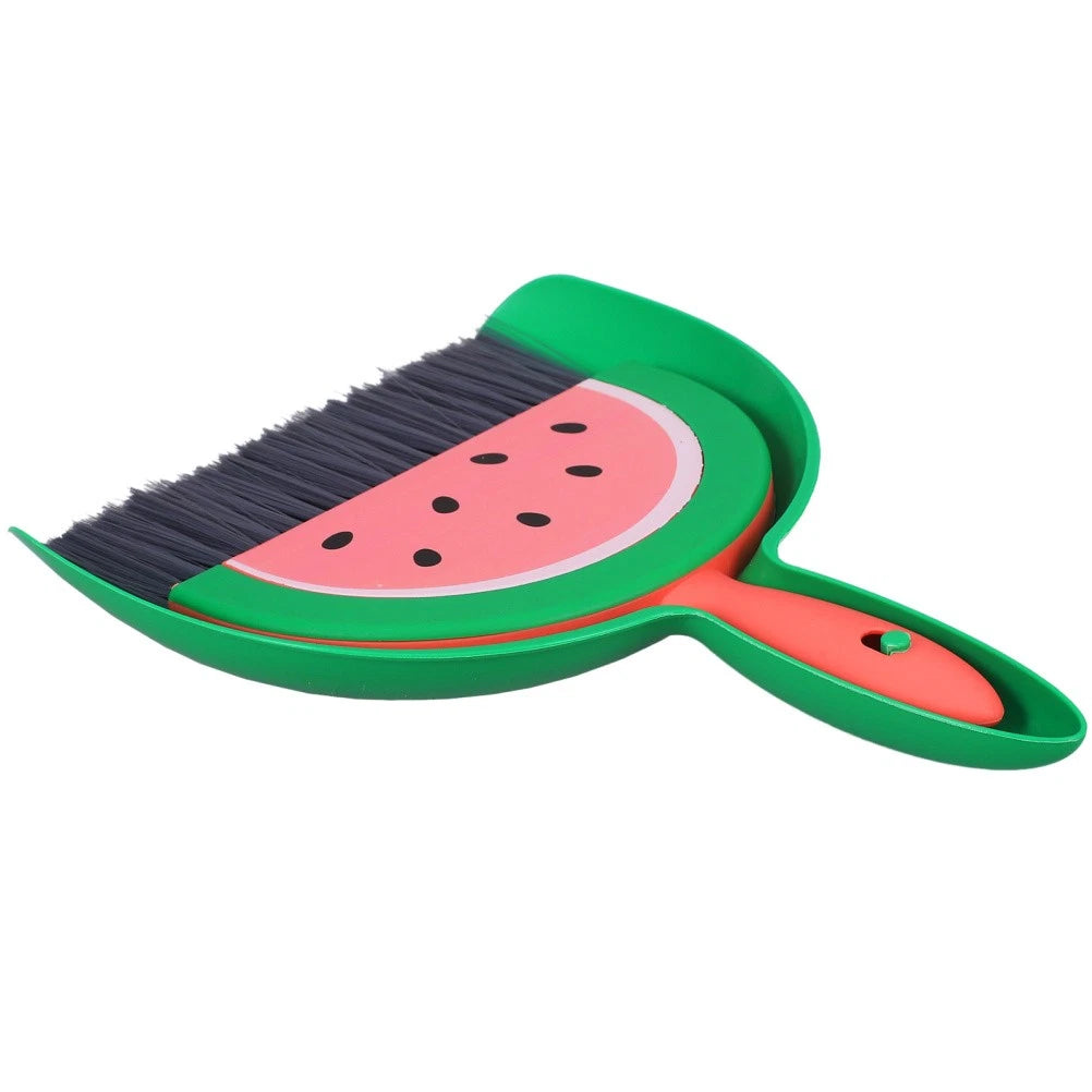 Mini Broom Set Sweeping Brush and Dustpan Desktop Small Dad Child with