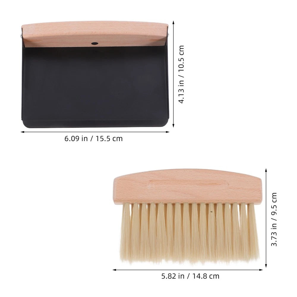 Mini Broom Dustpan Small and Brush Set Brooms for Sweeping Indoor Handheld