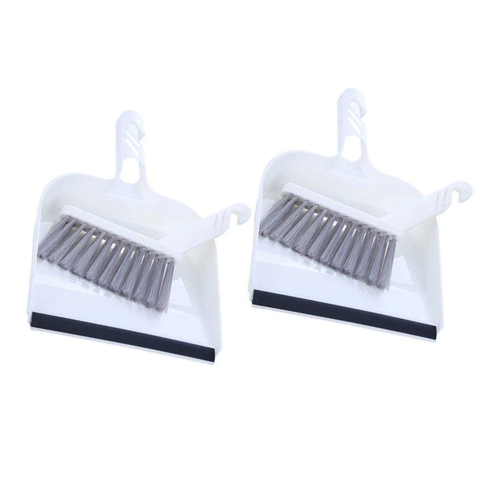 2 Sets Kitchen Cleaning Mini Dustpan and Brush Broom Child Small Accessory Hand