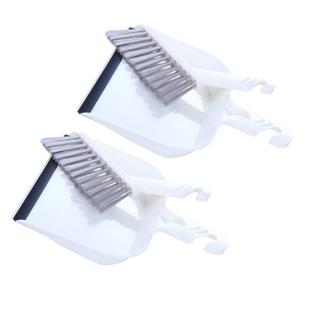 2 Sets Kitchen Cleaning Mini Dustpan and Brush Broom Child Small Accessory Hand