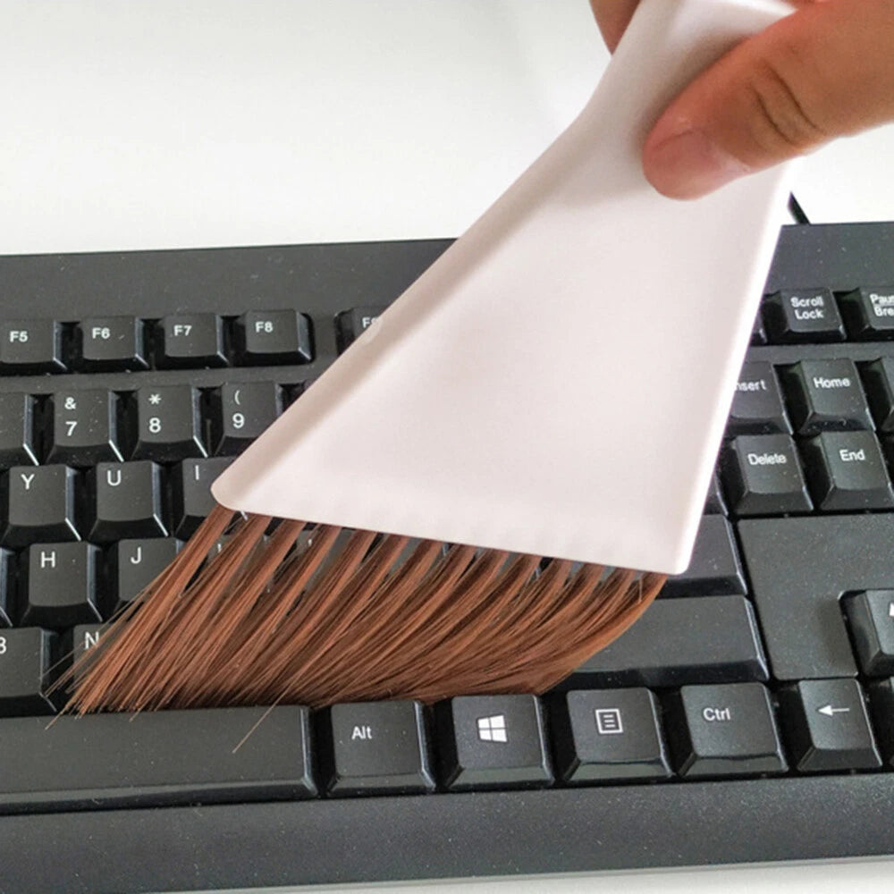 Household Cleaning Desktop Tool Broom Set Small and Dustpan Brush Mini