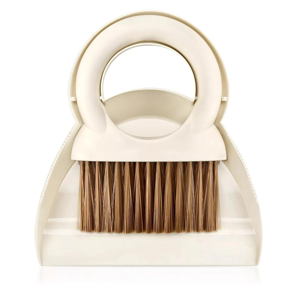 Mini Dustpan Hand Broom Brush: Small Broom and Dustpan Set, Mini Dust Pan and...