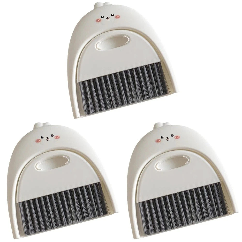 Mini Dustpan Set Baby Child Table Cleaning Brush And Dust Snake-