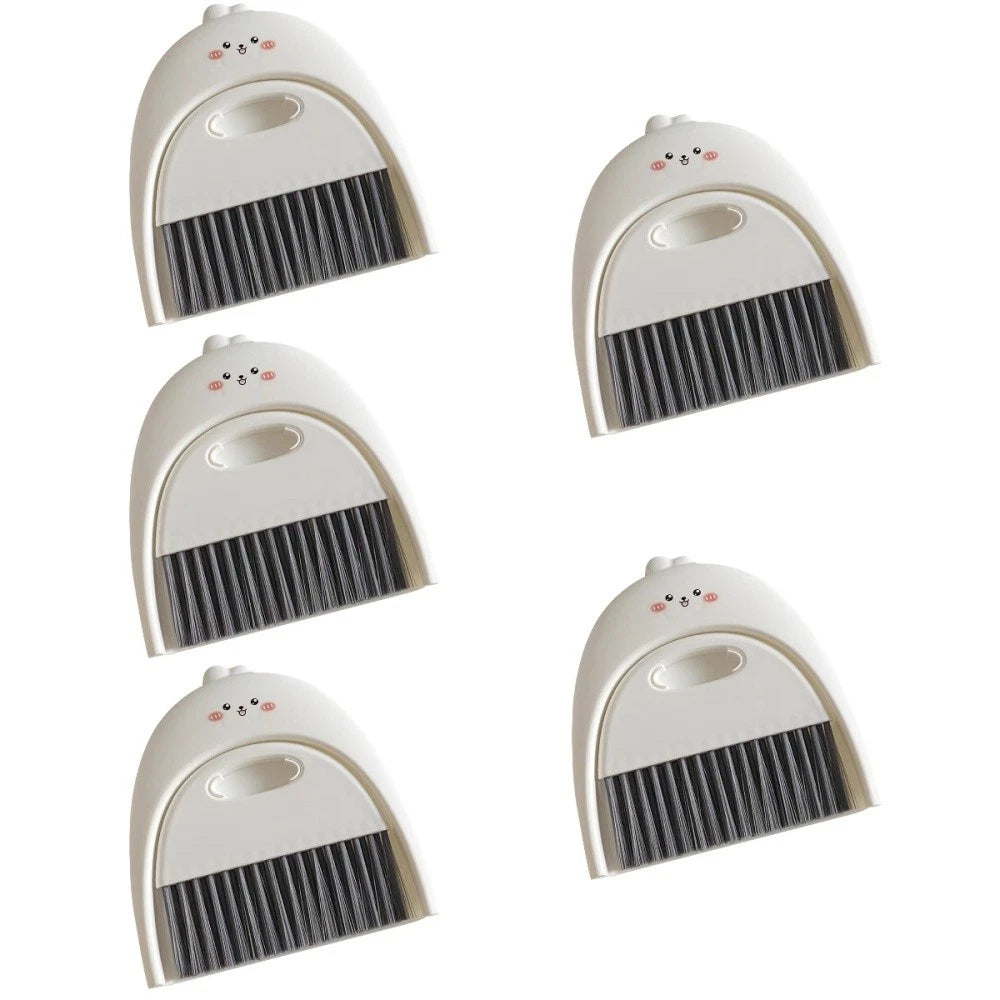 Mini Dustpan Set Baby Child Table Cleaning Brush And Dust Snake-