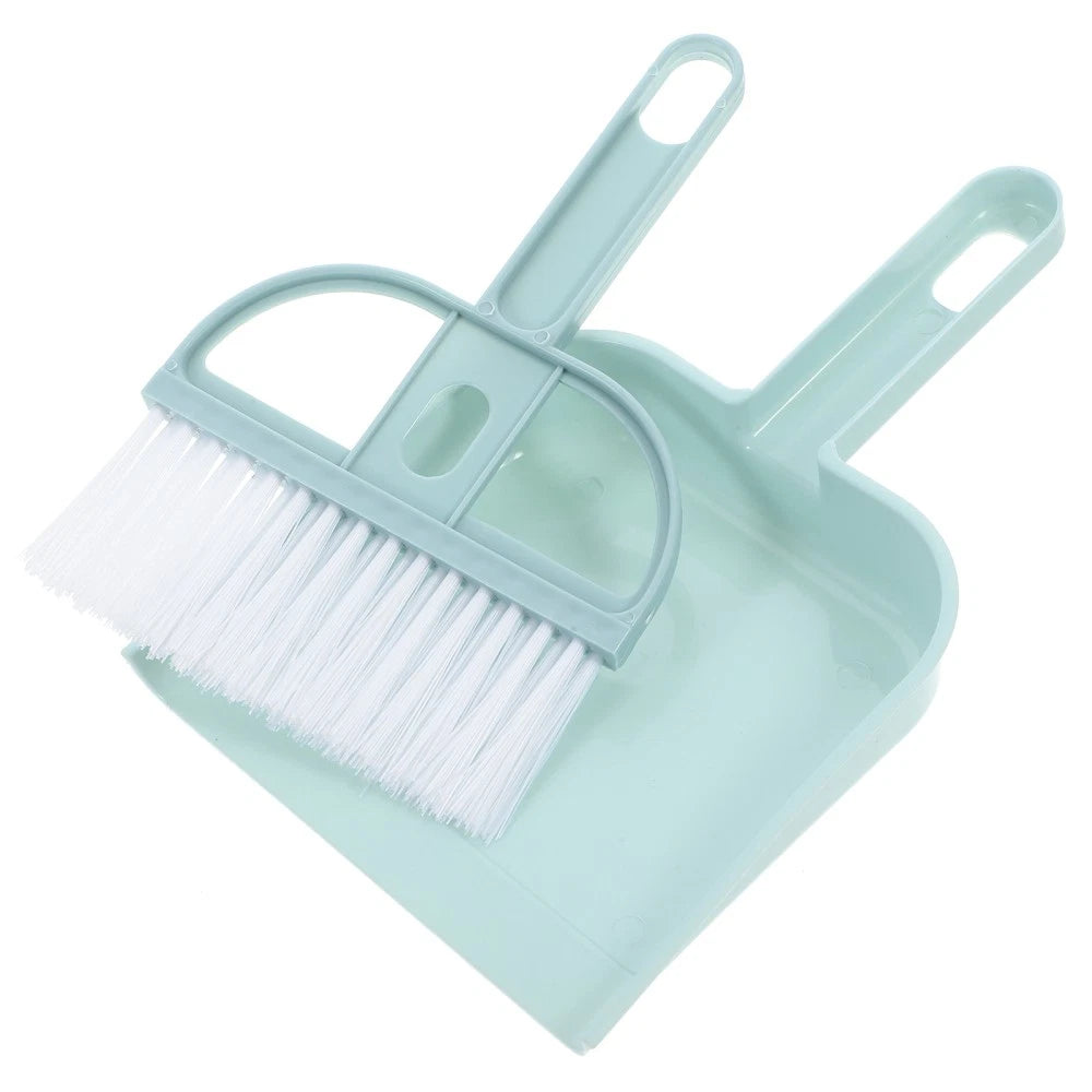 Mini Broom Dustpan Set Cleaning Tools for Housekeeping Horse Hair