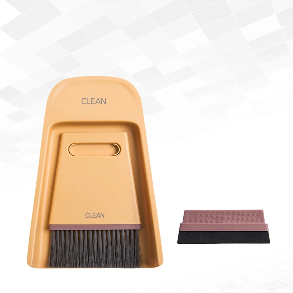 Travel Cleaning Broom Dustpan Set, Countertop Household Brush Tool Tools