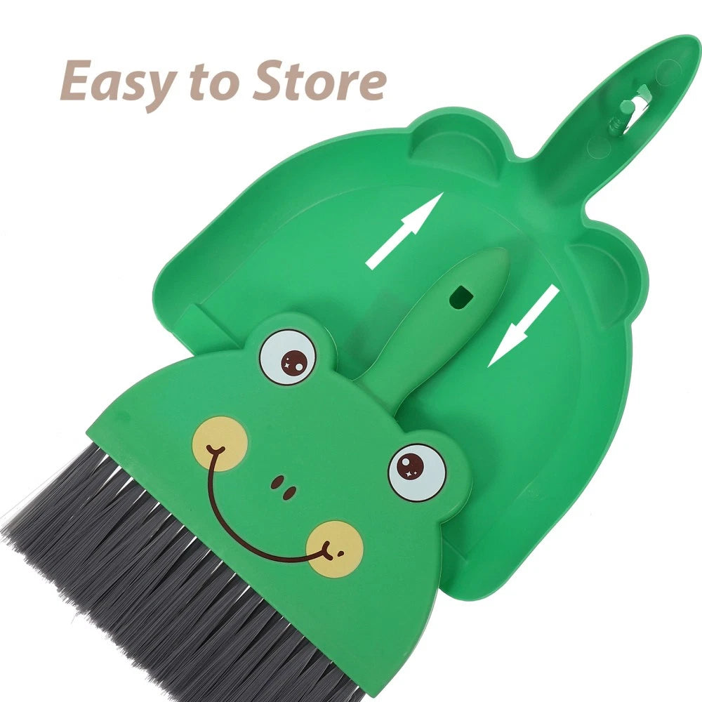 Desktop Cleaning Brush Set Small Broom Convenient Mini And Dustpan