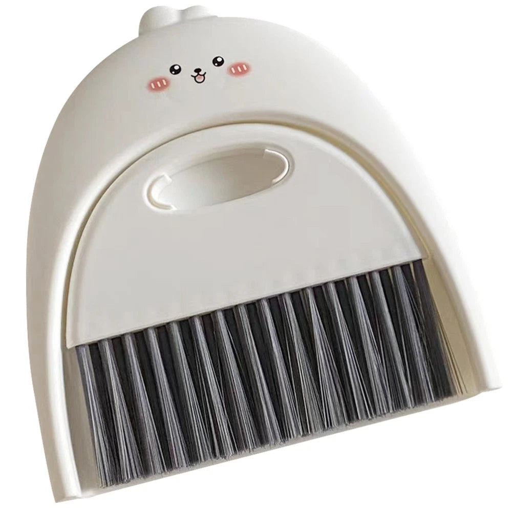 Mini Dustpan Set Baby Child Tabletop Cleaning Brush and Portable Broom