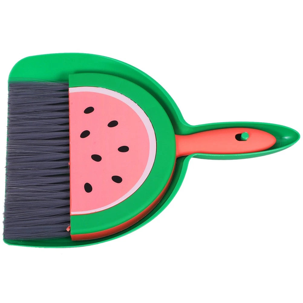 Mini Broom Set Sweeping Brush and Dustpan Desktop Small Dad Child with