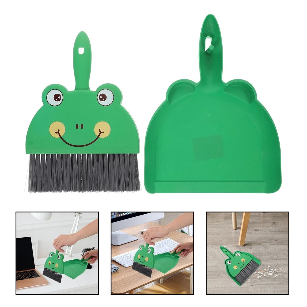 Desktop Cleaning Brush Set Small Broom Convenient Mini And Dustpan