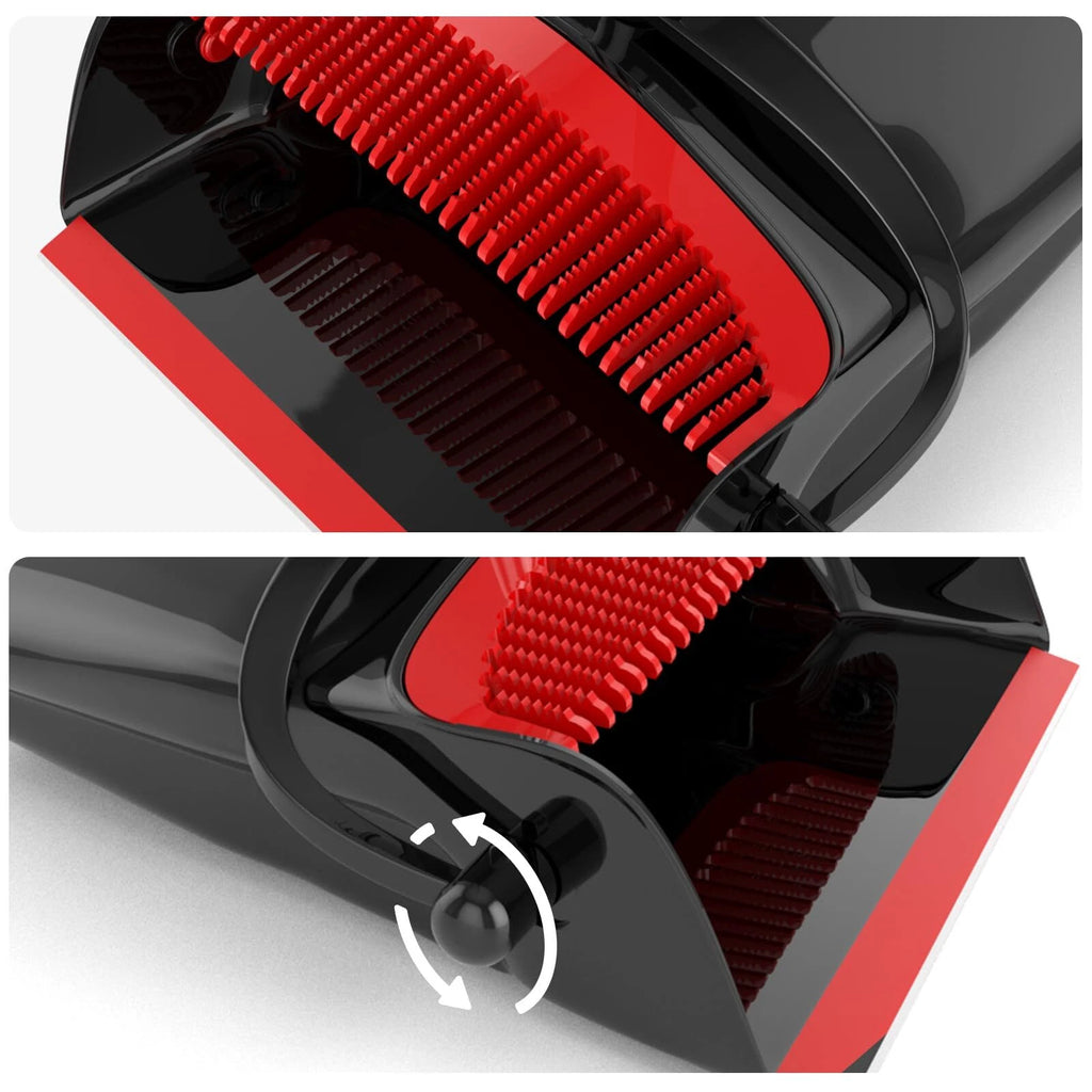 Broom and Dustpan Combo Set 54 Long Handle Adjustable Stainless Steel