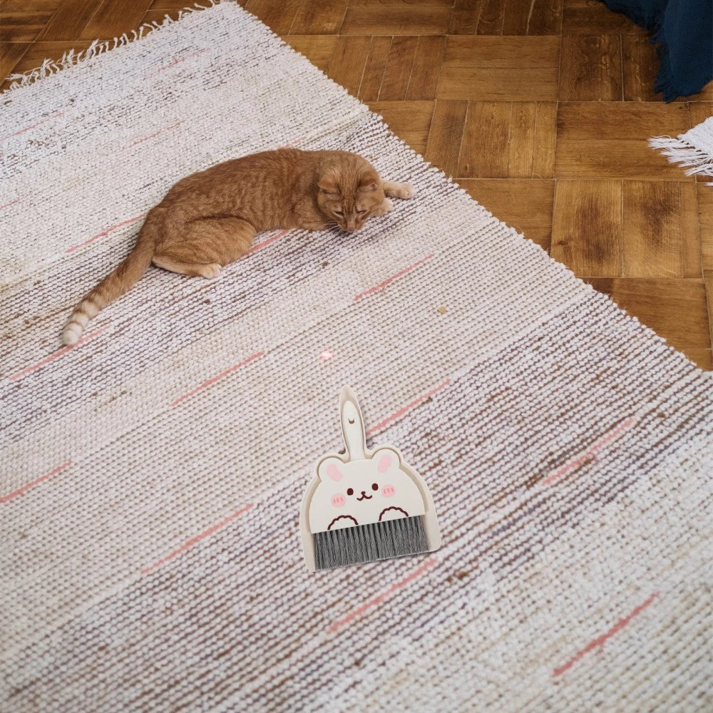 Mini Broom Set Child and Dustpan Detail Cleaning for Housekeeping