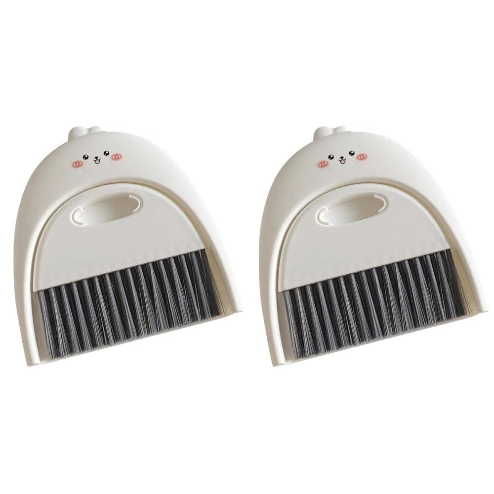 Mini Dustpan Set Baby Child Table Cleaning Brush And Dust Snake-