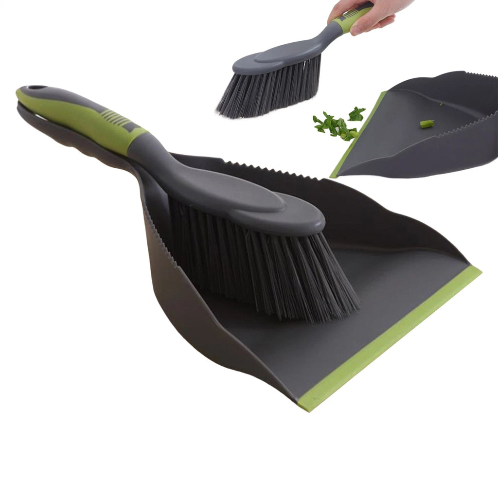 Dust Broom And Pan Set Household Cleaning Kit Handheld Hand Broom And Pleasant