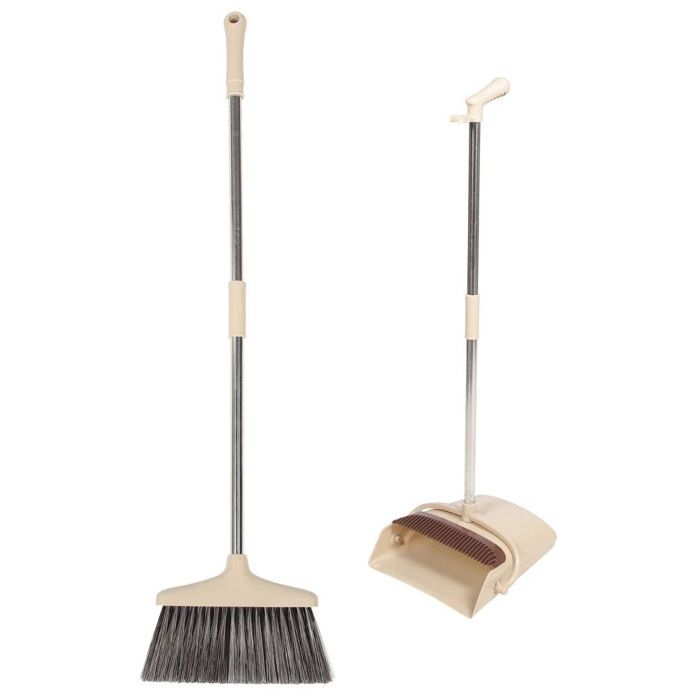 Broom Dustpan Set Sweeping Brush Indoor Office Small Brushes for Cleaning