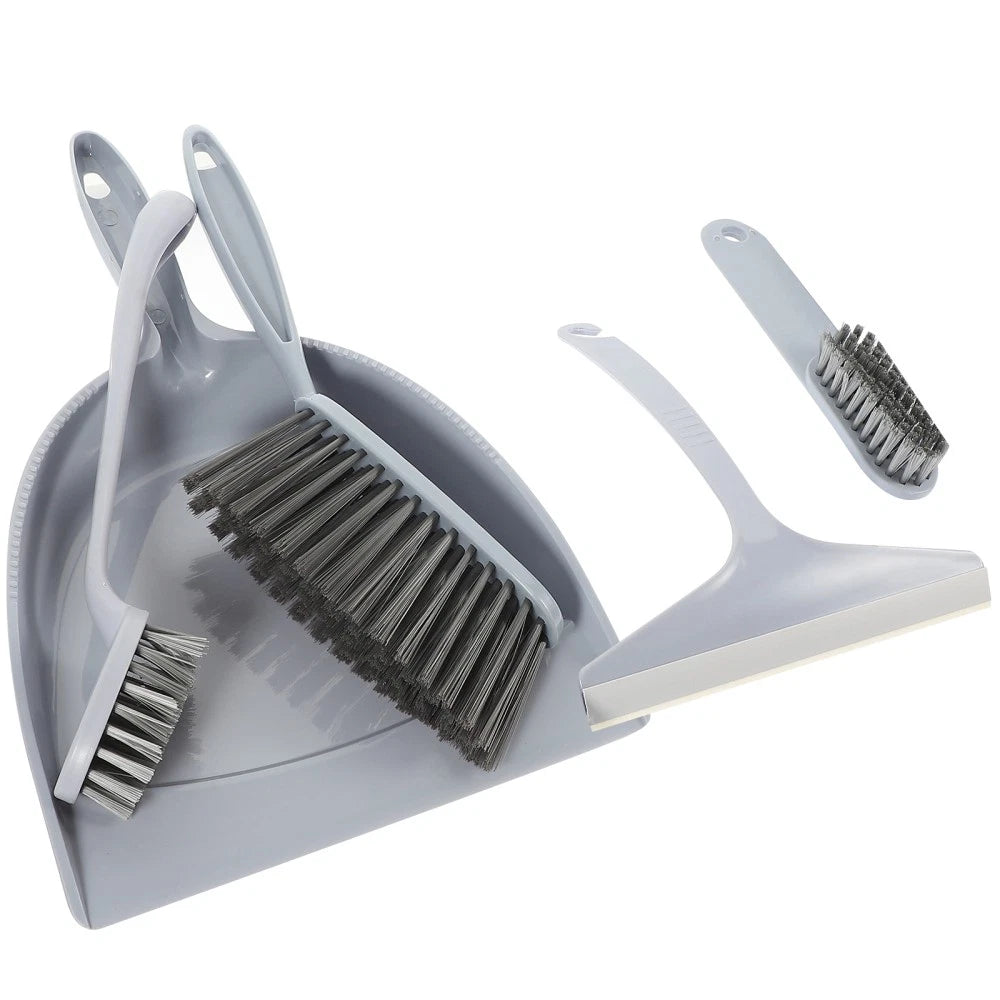 5 Pcs Broom Dustpan Child Mini Cleaning Brush for Table Small Hand