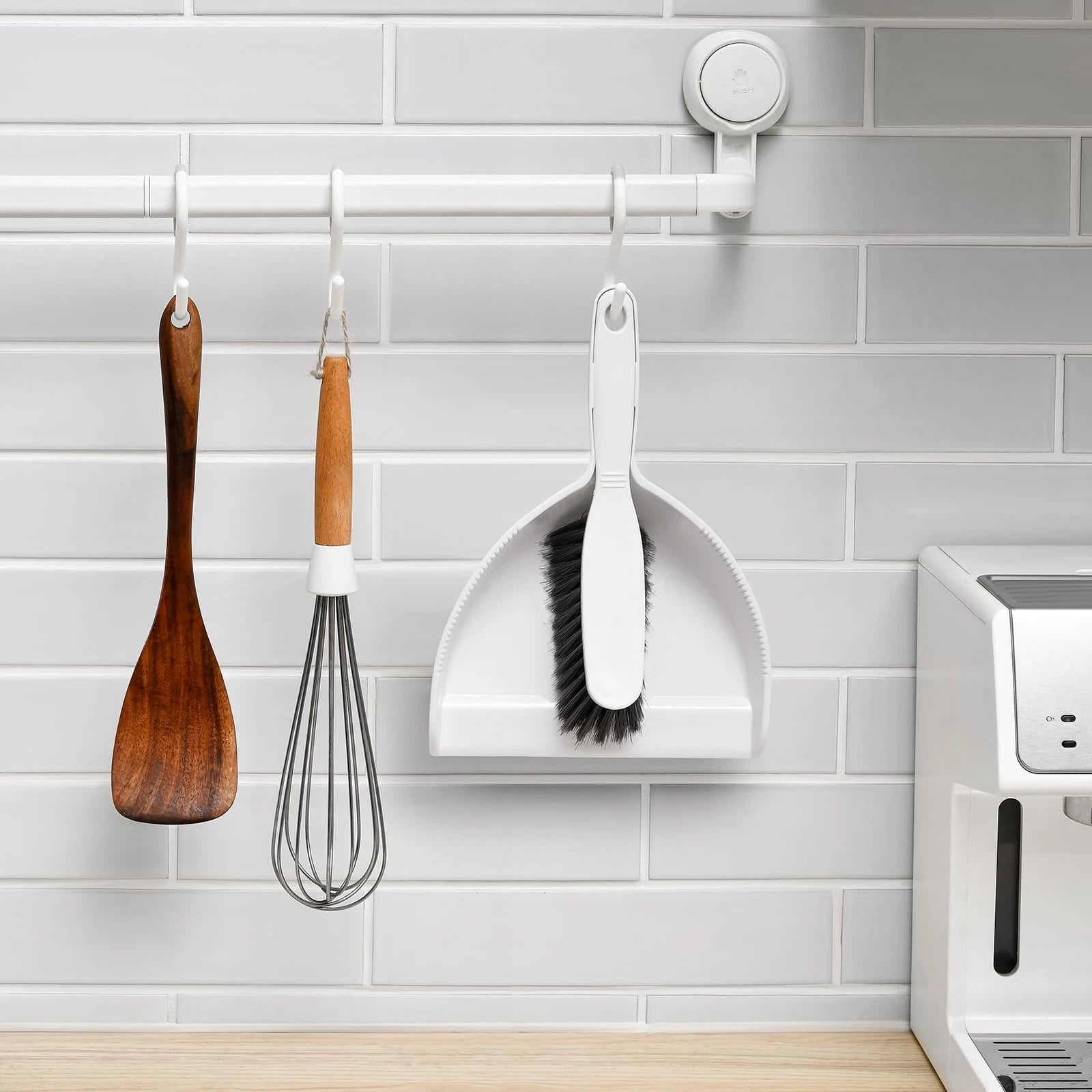 Small Hand Broom and Dustpan Set Mini Dustpan and Brush Set Handheld Dust Pan...