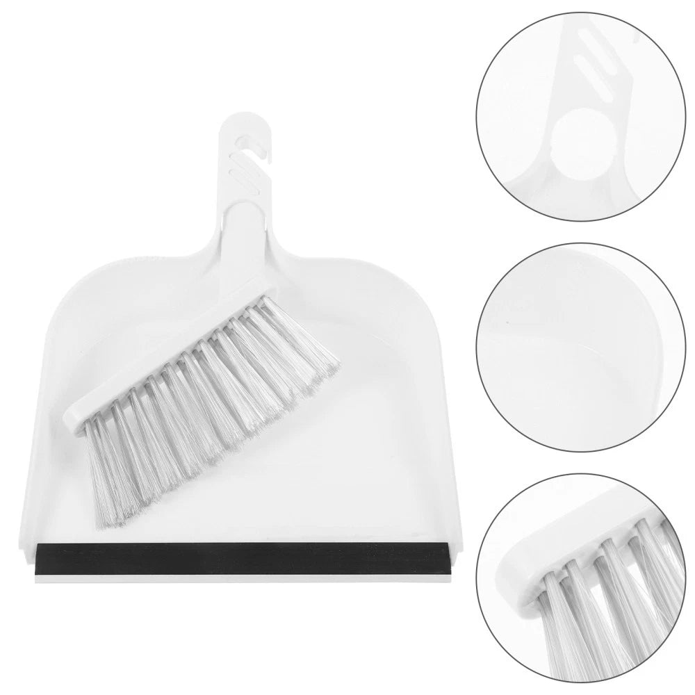 Mini Desktop Broom Set Small Dustpan and Child Hand Handheld with